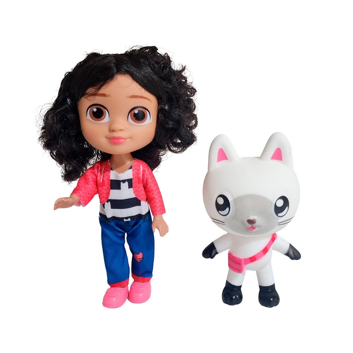 GENERICO - Muñeca Con Compañero Gato Juguete Niñas Gabby