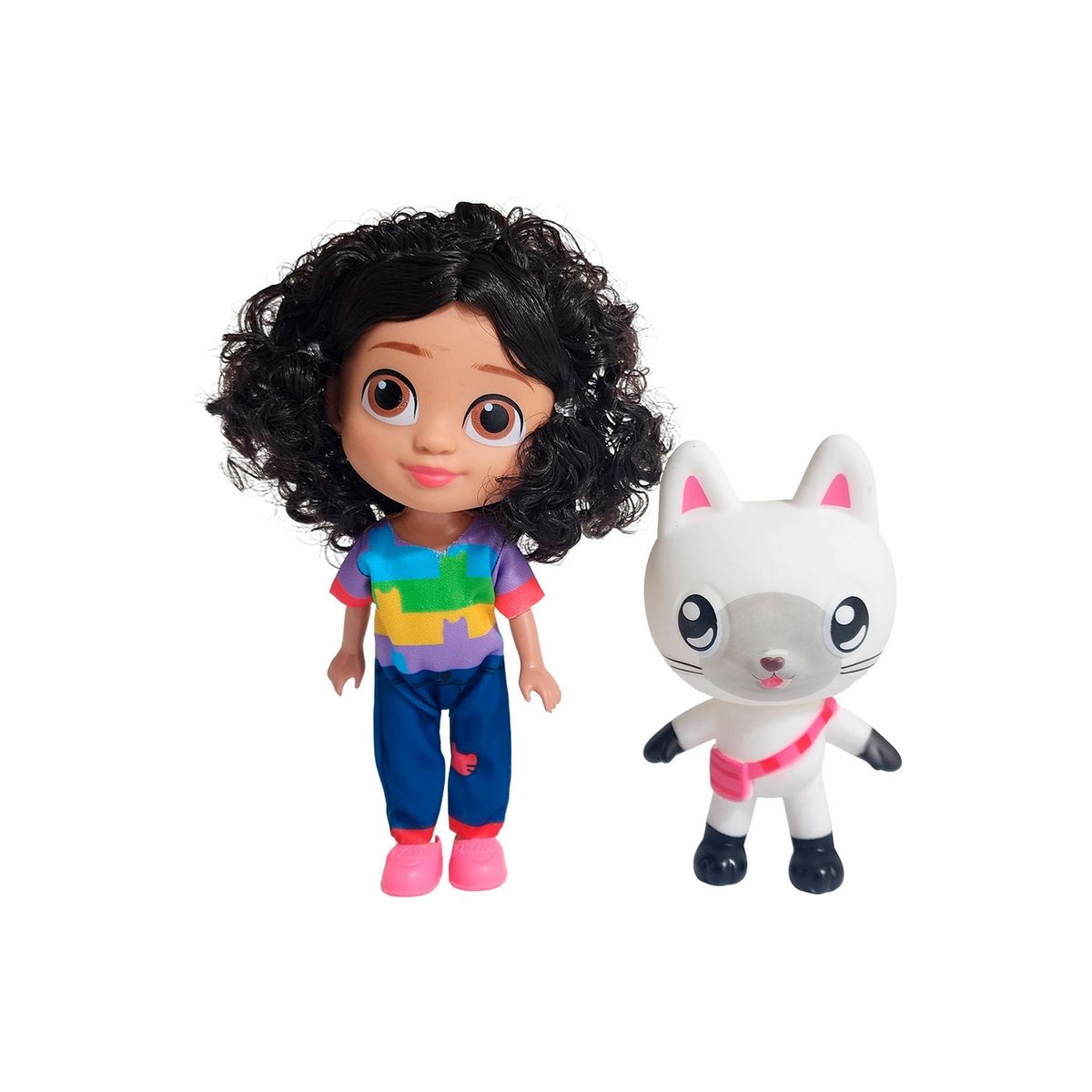 GENERICO - Muñeca Con Compañero Gato Juguete Niñas Gabby