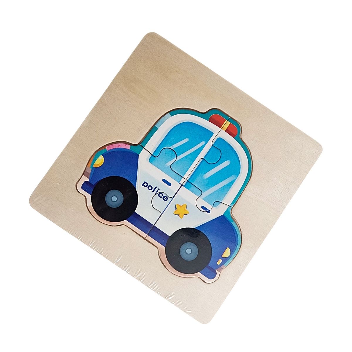 GENERICO - Rompecabeza Madera Figura Color Didactica Aprendizaje Niños