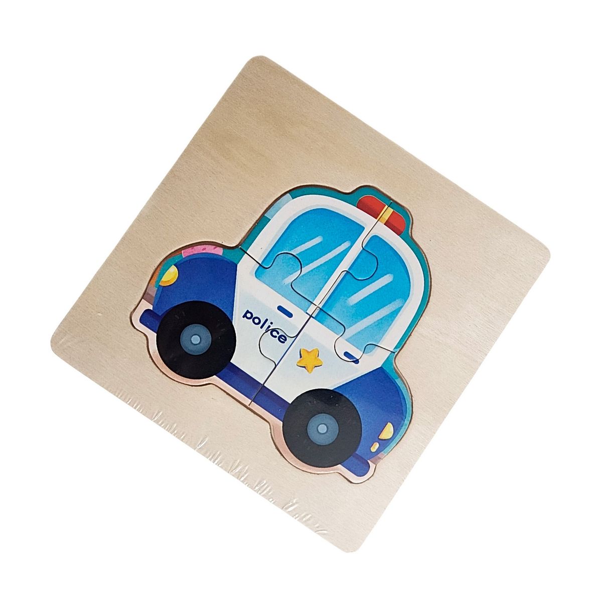 GENERICO - Rompecabeza Madera Figura Color Didactica Aprendizaje Niños