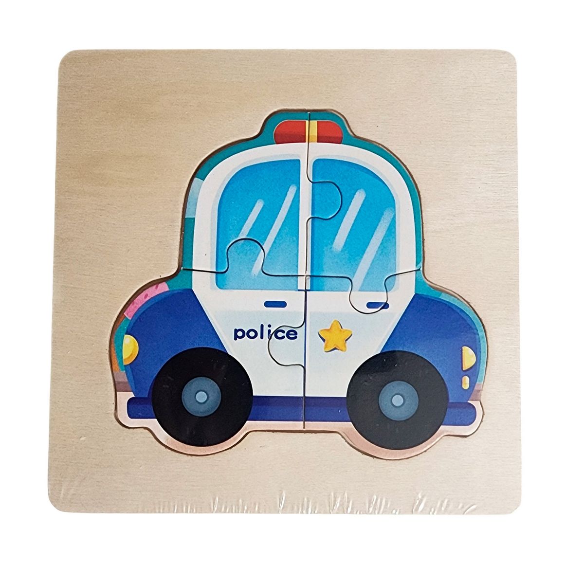 GENERICO - Rompecabeza Madera Figura Color Didactica Aprendizaje Niños