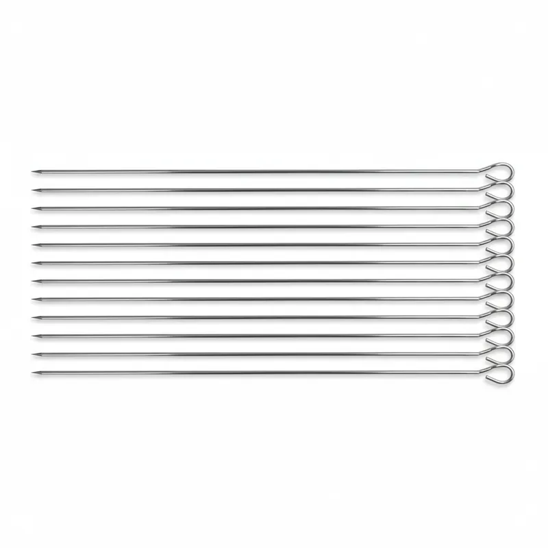 EPPICOTISPAI - Brochetas Largas De Acero Inoxidable X12  Eppicotispai