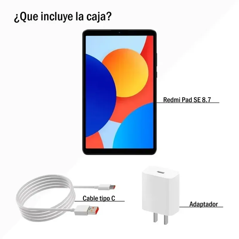 XIAOMI - Tablet XIAOMI Redmi Pad Se 87 128GB Wifi ORIGINAL