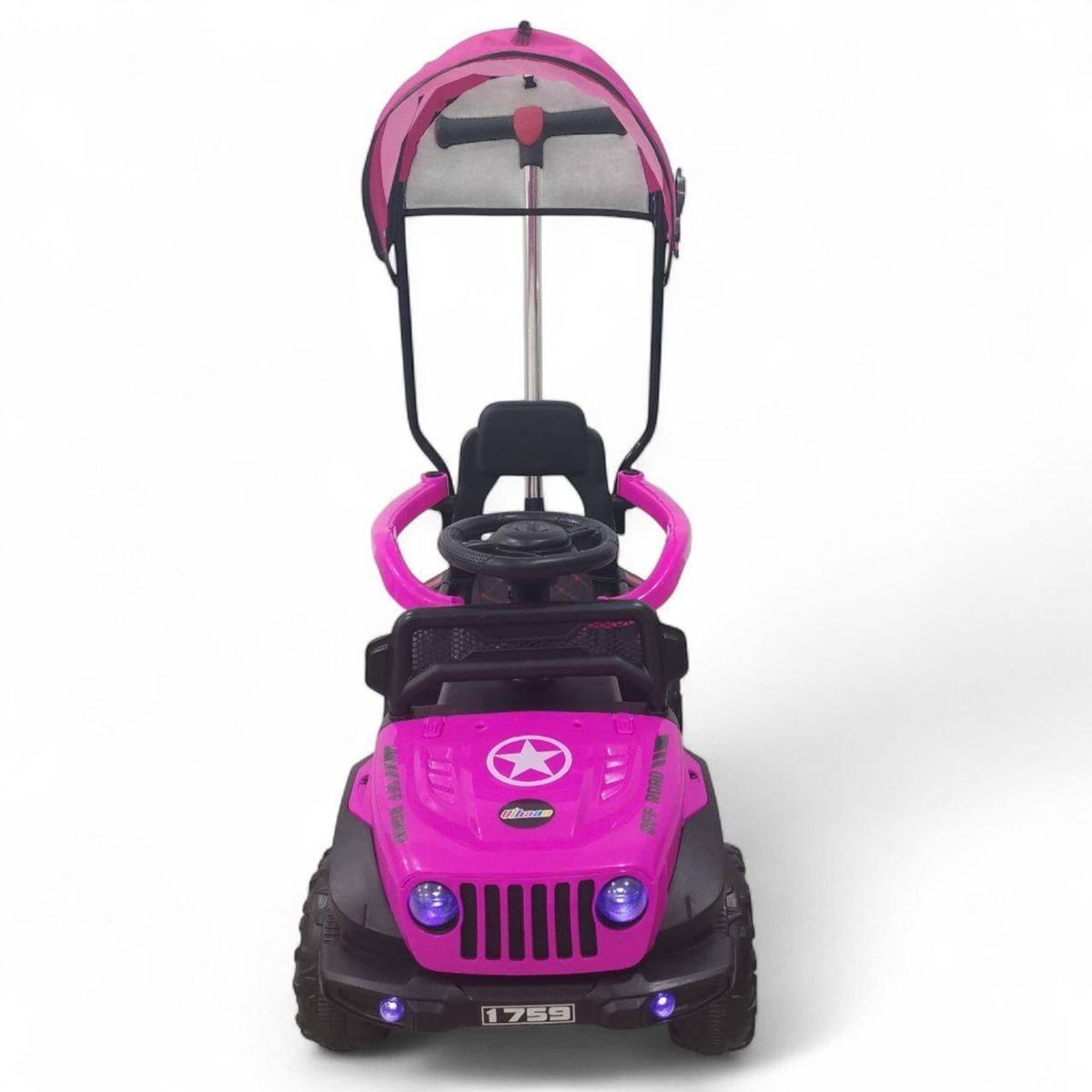 BRITOCHET - Carro Paseador Recargable C/Remoto 1 a 4 Años REF 1759