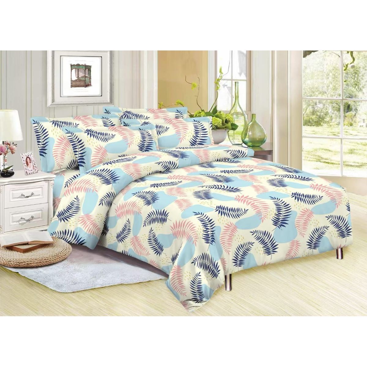 SIRENITAS - Juego de sabanas Cama Semidoble Florida