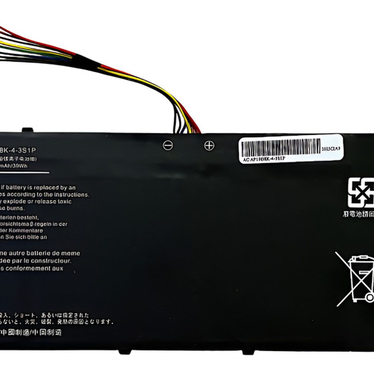 GENERICO - Bateria Para Acer Aspire 3 A315-56 A315-57 A315-58 Ap19b8k Negro