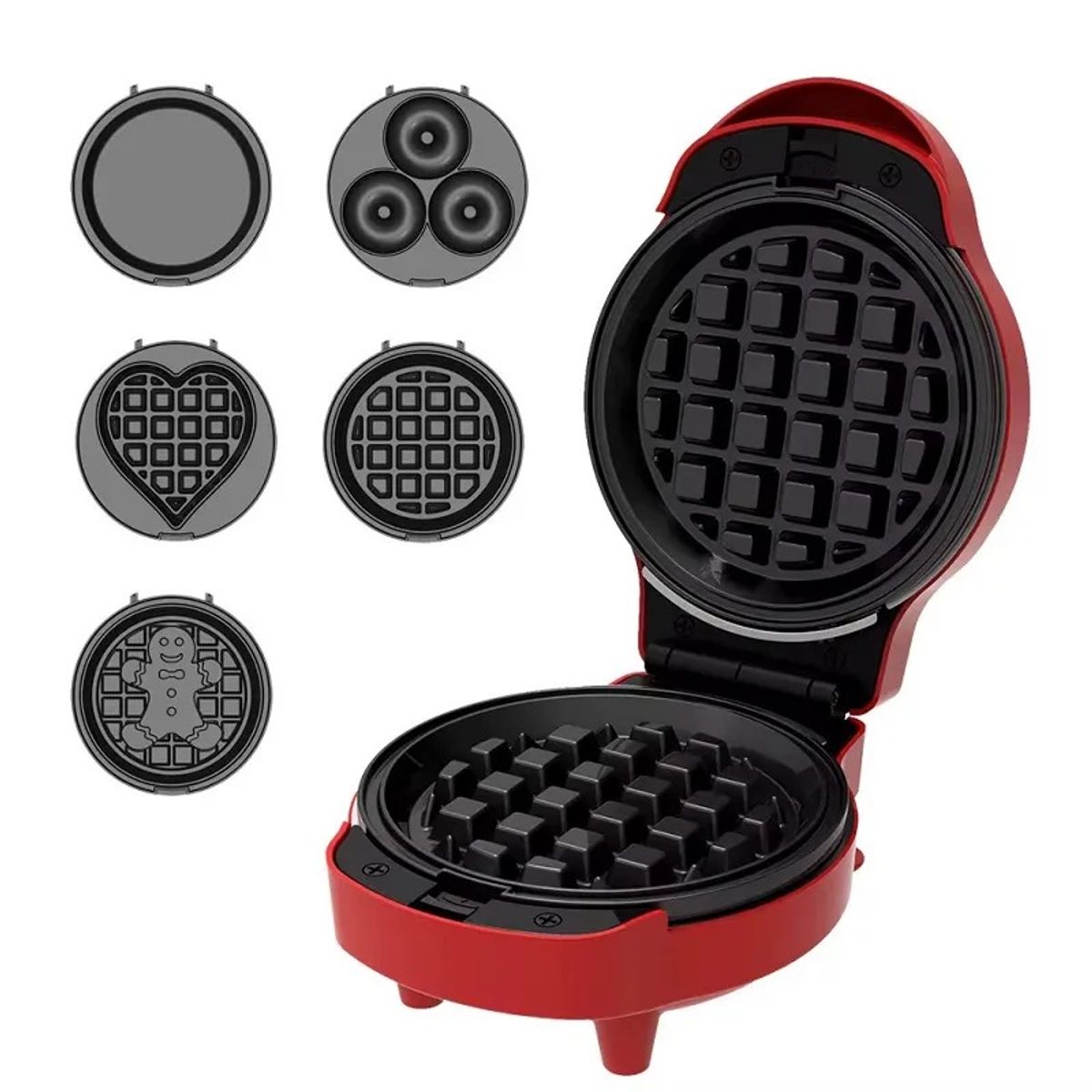 SOKANY - Waflera Eléctrica 5 en 1 Sokany