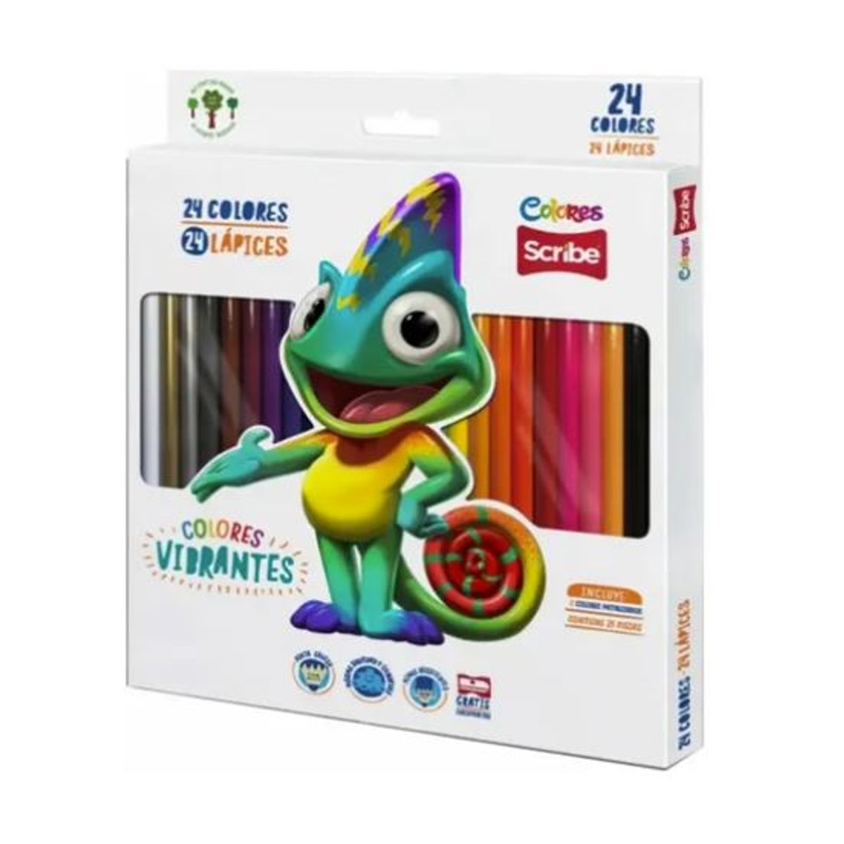 SCRIBE - Colores Scribe Unipunta Caja X 24 Unidades
