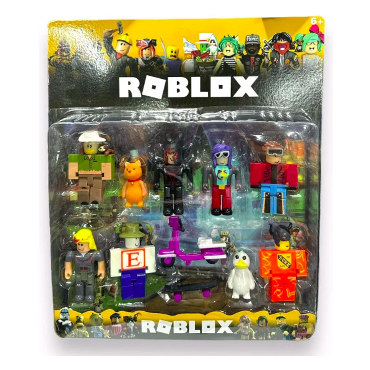 GENERICO - Muñecos Set Blíster Juguetes roblox moto