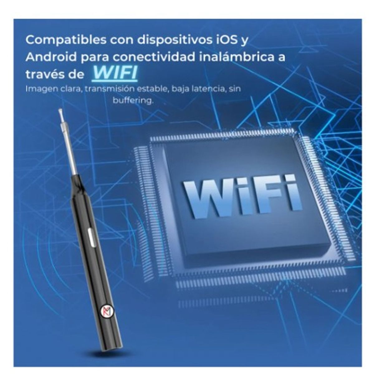 GENERICO - Limpiador De Oídos Inteligente Con Cámara HD Y WiFi
