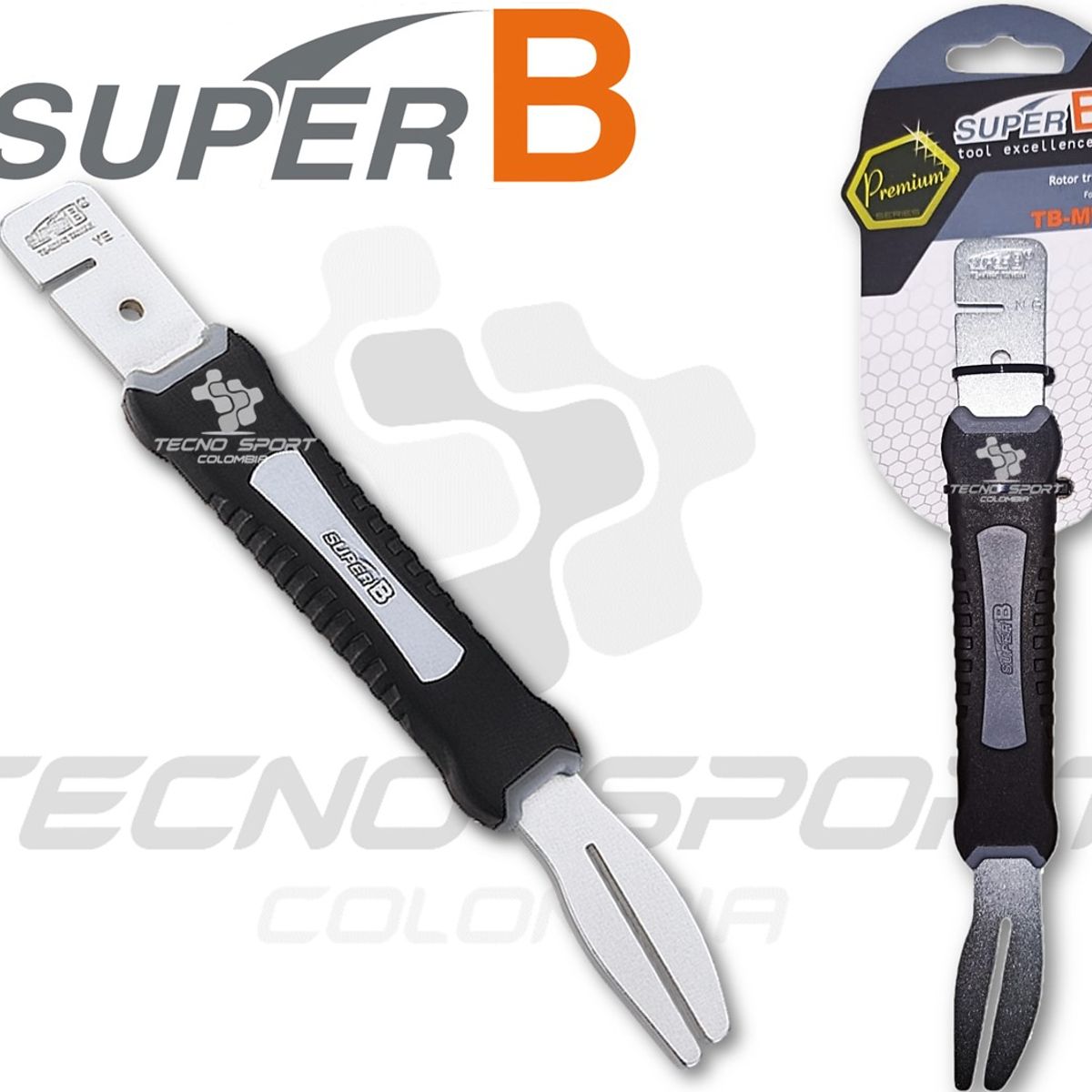 SUPER B - Herramienta Cobalador Rotor Bicicleta Super B Freno Disco