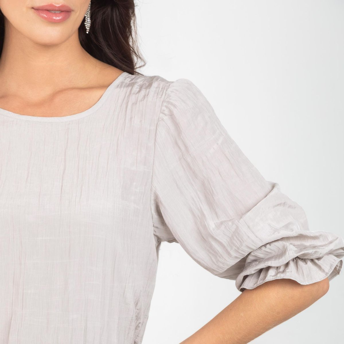 ADRISSA - BLUSA CELEBRACIÓN GRIS PARA MUJER Adrissa
