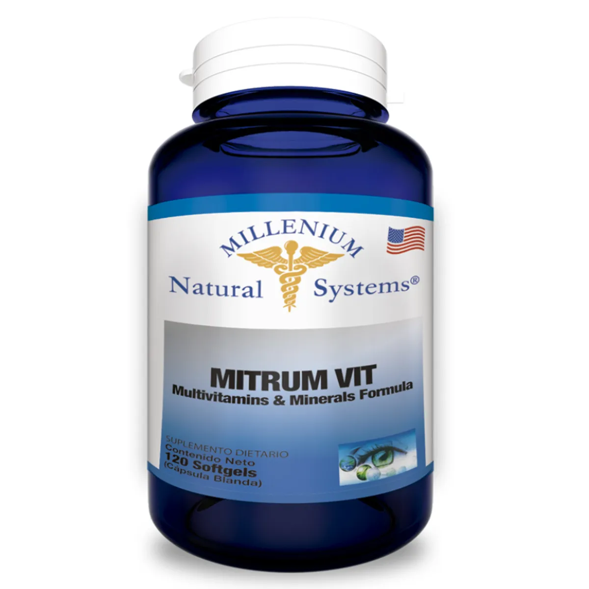 NATURAL SYSTEM - SUPLEMENTO MUTIVITAMINICO CON MINERALES X 120U MITRUMVIT