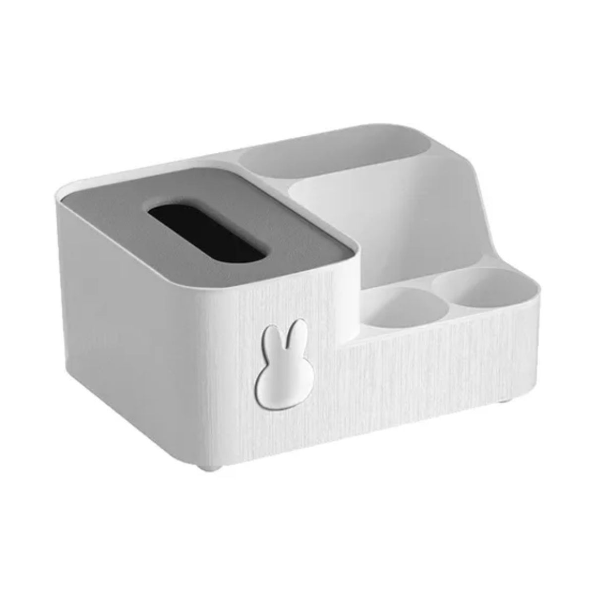 GENERICO - Caja de toallas de papel con cubierta de madera tipo utilero