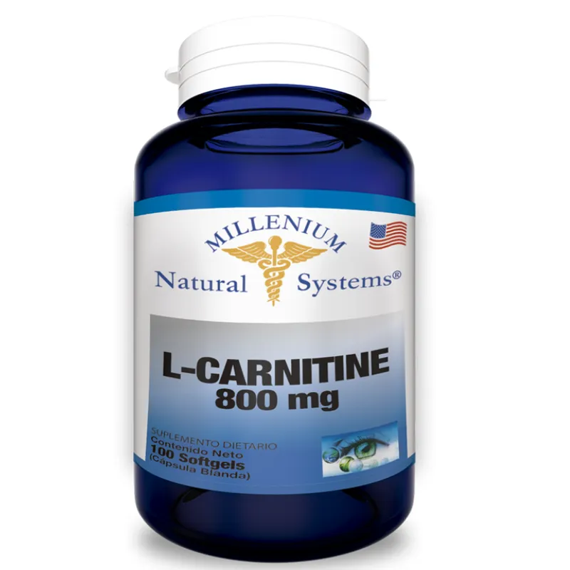 NATURAL SYSTEM - SUPLEMENTO L-CARNITINA  X 100 CAPSULAS BLANDAS