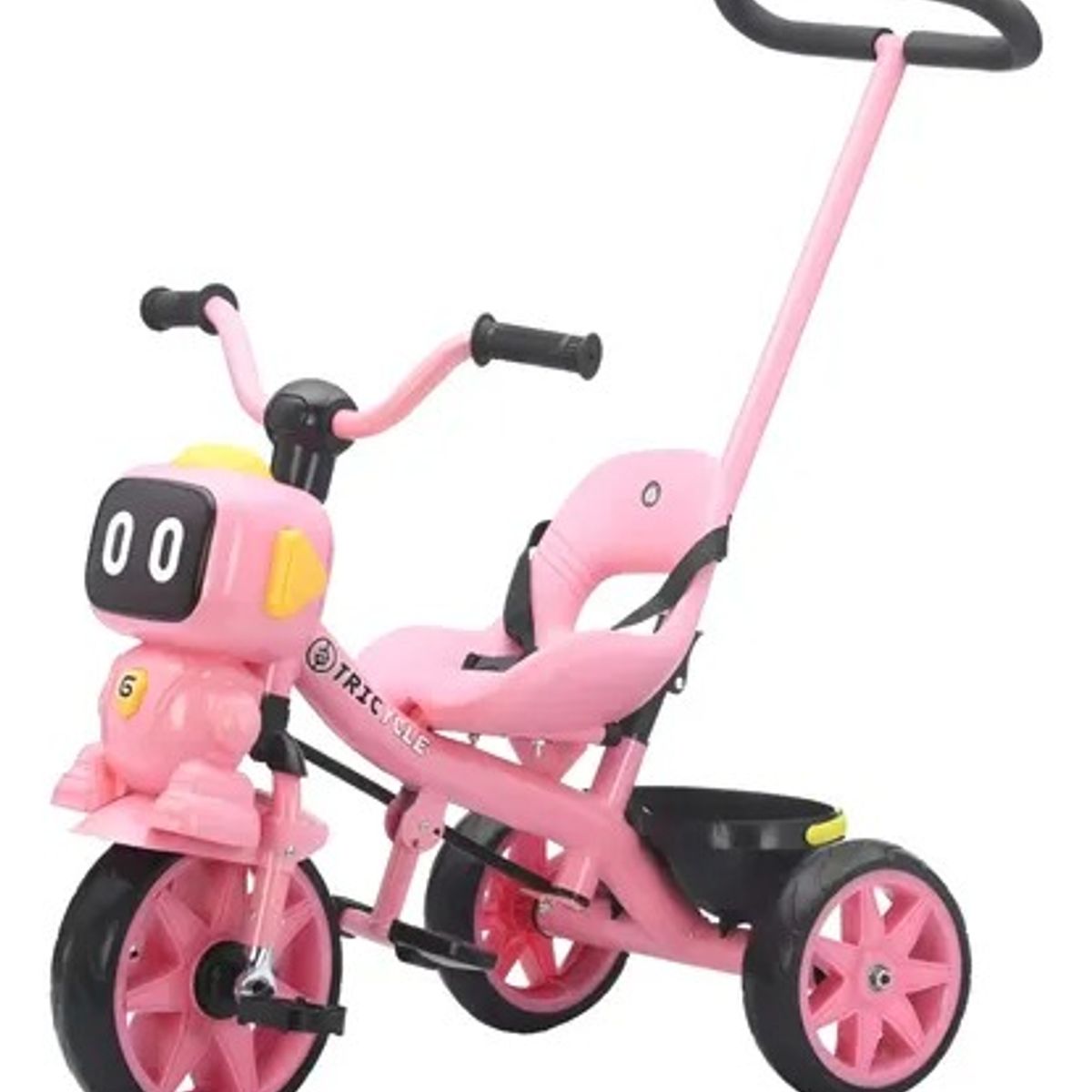 KIDSHOP - Triciclo Infantil Robots Con Música Y Cesta TR-068-RS