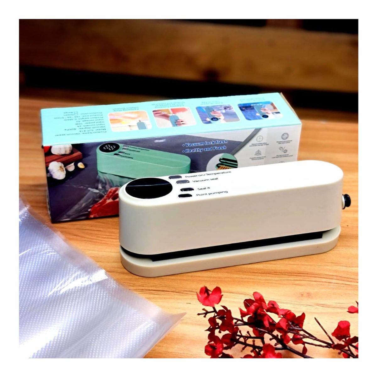 GENERICO - Sellador de bolsas al vacio Eléctrico