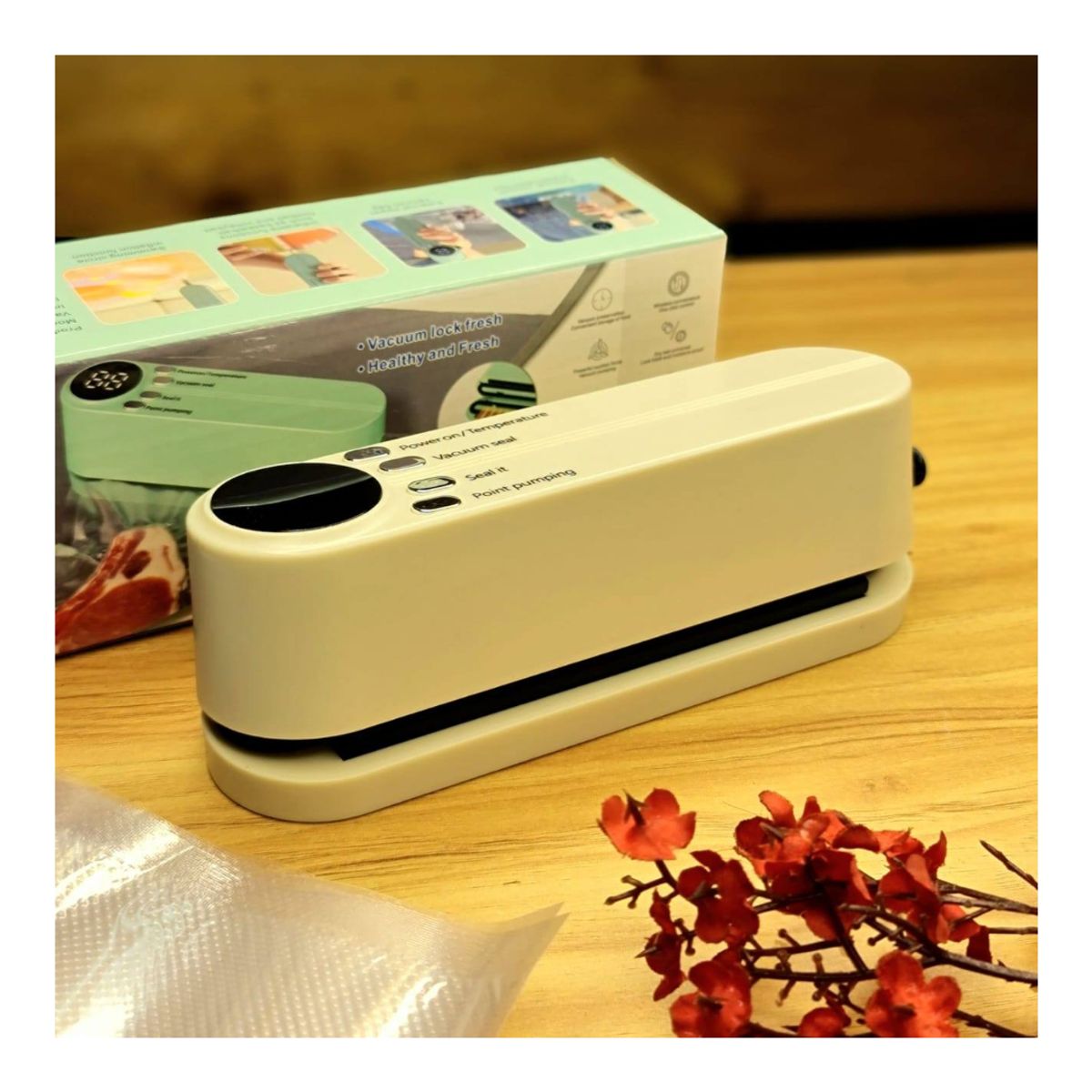 GENERICO - Sellador de bolsas al vacio Eléctrico