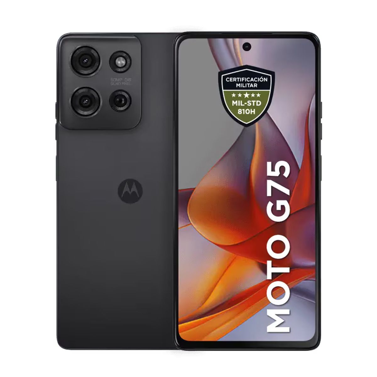 MOTOROLA - Celular Motorola Moto G75 5G 256GB 8GB Ampliable a 16 GB Gris