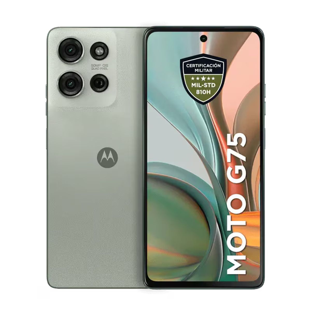 MOTOROLA - Celular Motorola Moto G75 5G 256GB 8GB Ampliable a 16 GB Verde
