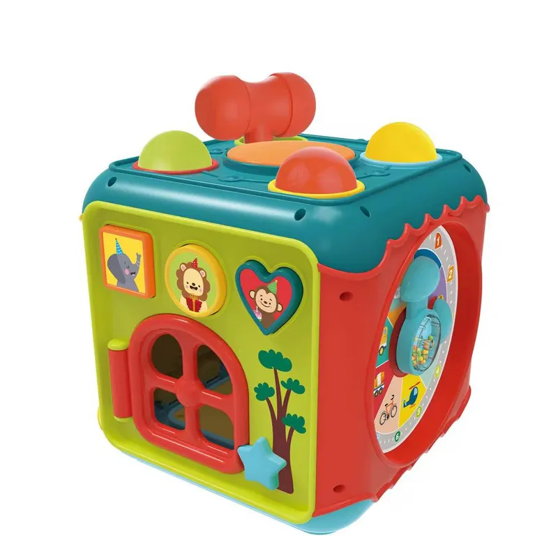 GENERICO - Juguete Cubo 7 En 1 Multifuncional Musical Didáctico