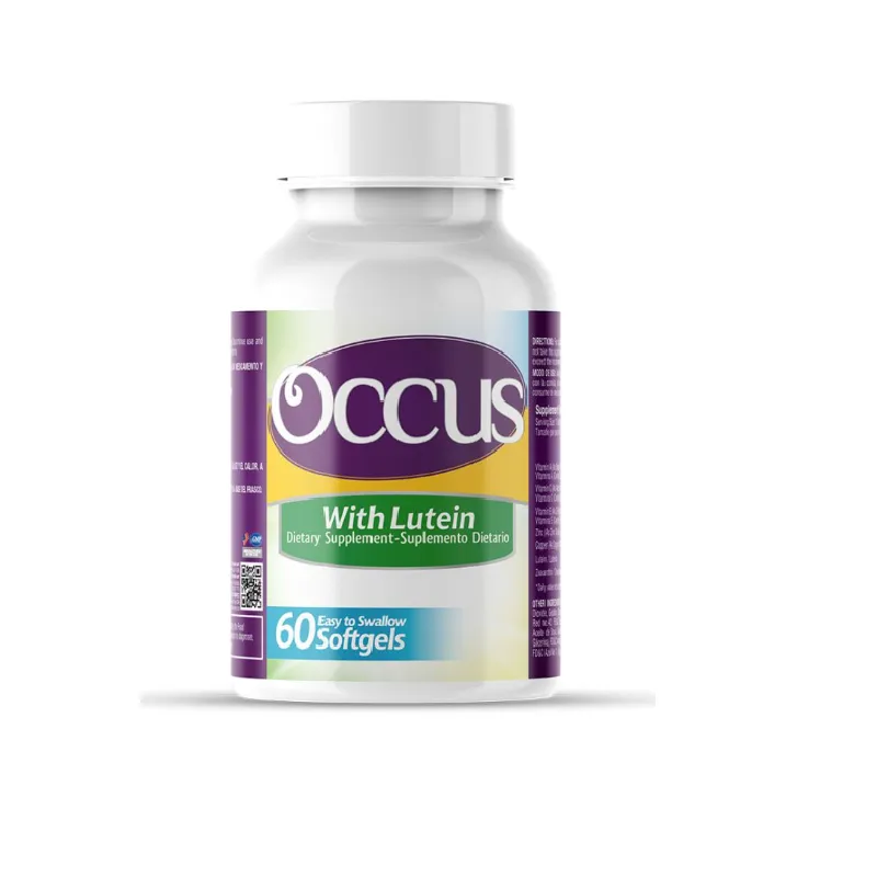 HEALTHY AMERICA - SUPLEMENTO CON LUTEINA VITAMINAS Y ZINC- OCCUS X 60 SOFTGELS
