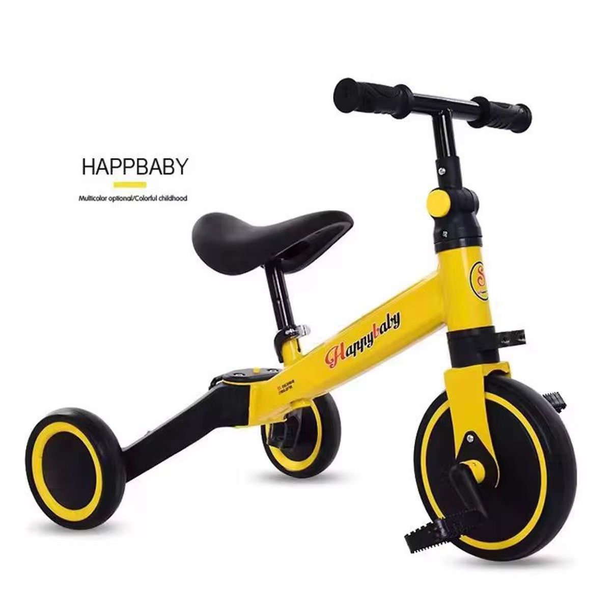 GENERICO - Triciclo Paseador Bicicleta de Equilibrio 5 en 1 Para Niños