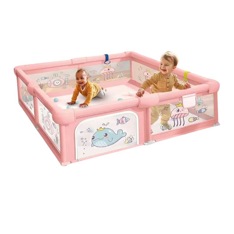 GENERICO - Corral De Juegos Playpen Para Bebé Mundo Marino 180cmx150cm