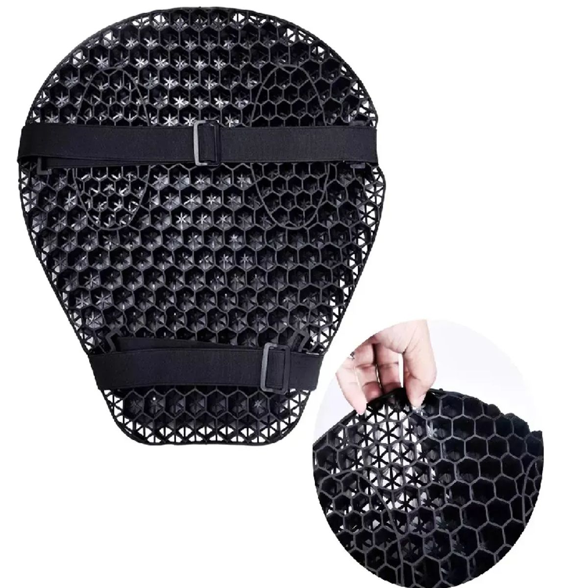 SKY - Cojín Universal Para Moto De Silicona Gel