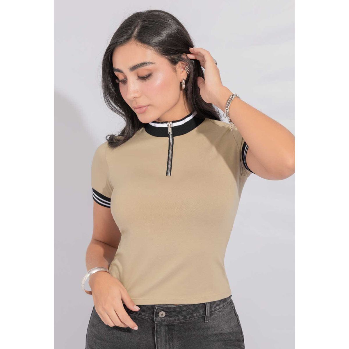 ATYPICAL - Blusa Mujer Latte Atypical 112507