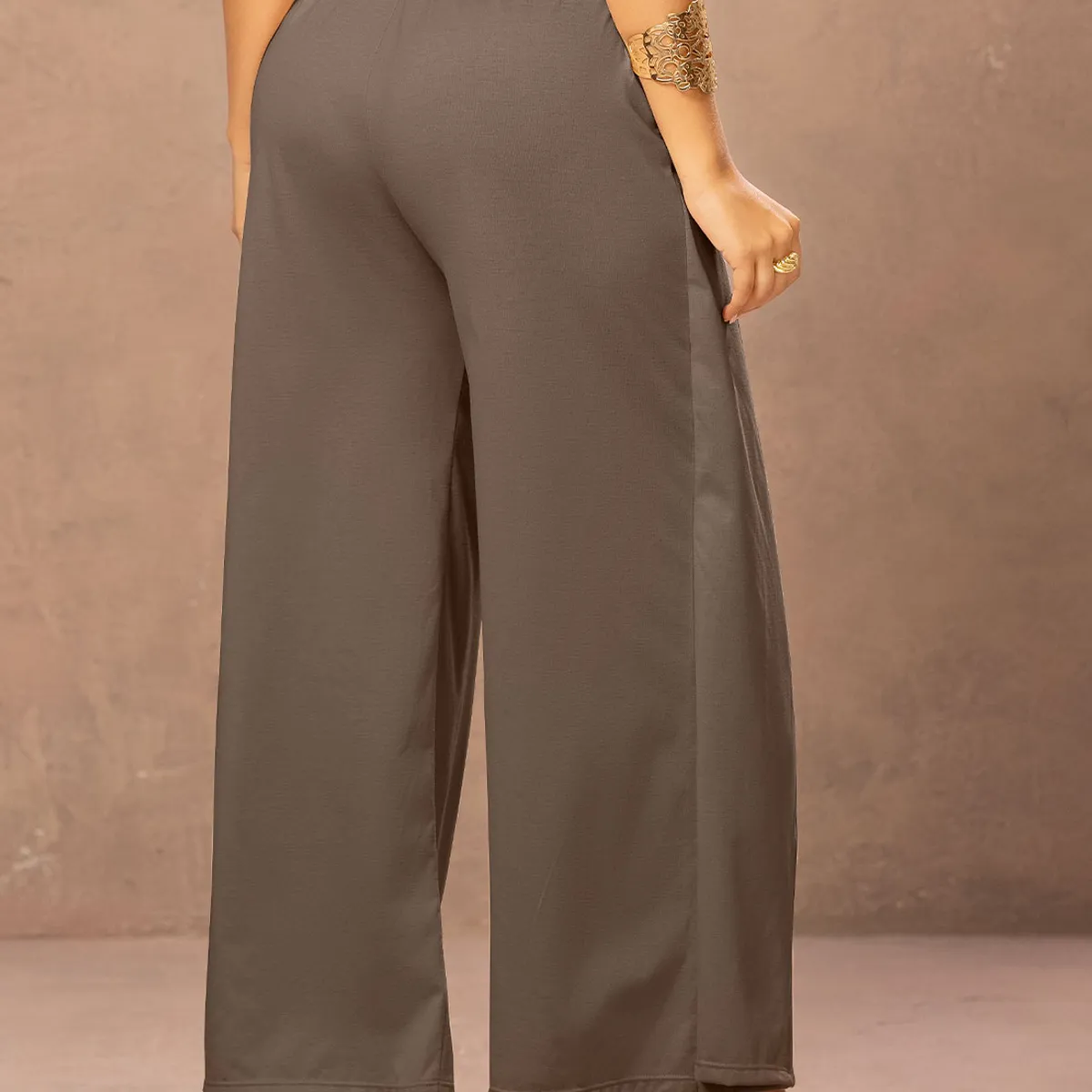 MARKETING PERSONAL - Pantalón Mujer Chocolate Mp 112323