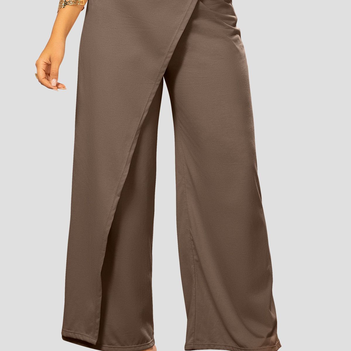 MARKETING PERSONAL - Pantalón Mujer Chocolate Mp 112323