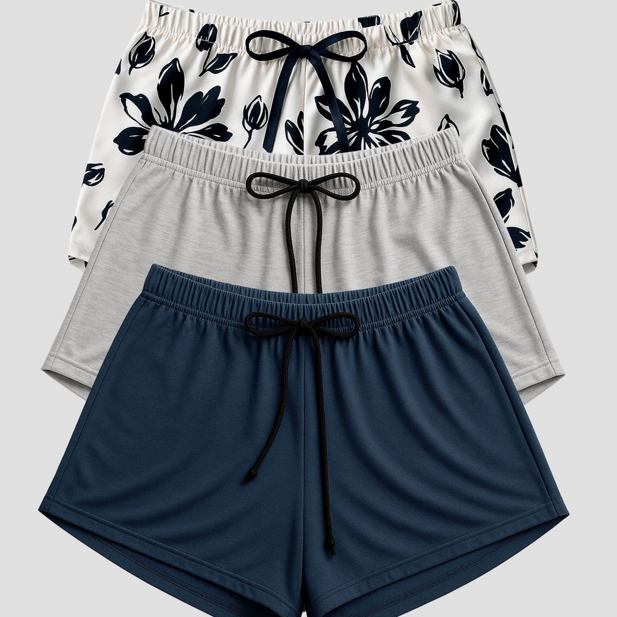 FORMAS INTIMAS - Short Paq X3 Mujer Multicolor Fi 112360