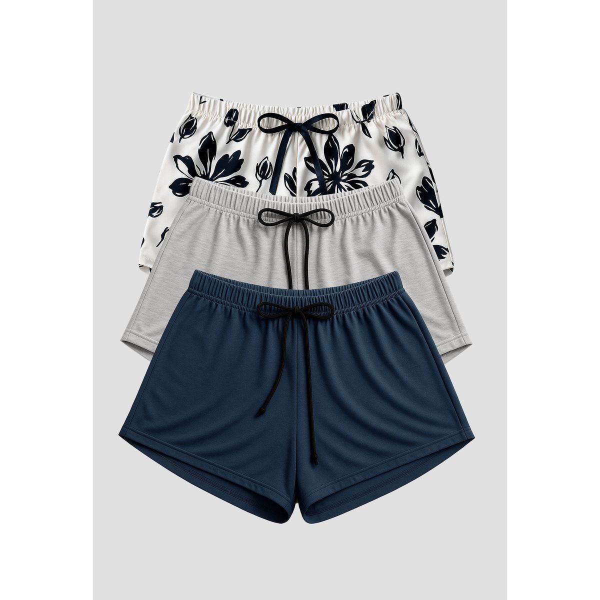 FORMAS INTIMAS - Short Paq X3 Mujer Multicolor Fi 112360