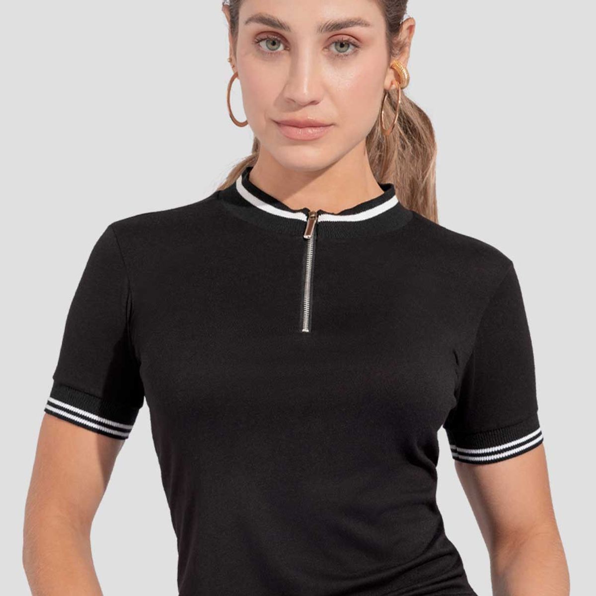 ATYPICAL - Blusa Mujer Negro Atypical 112507