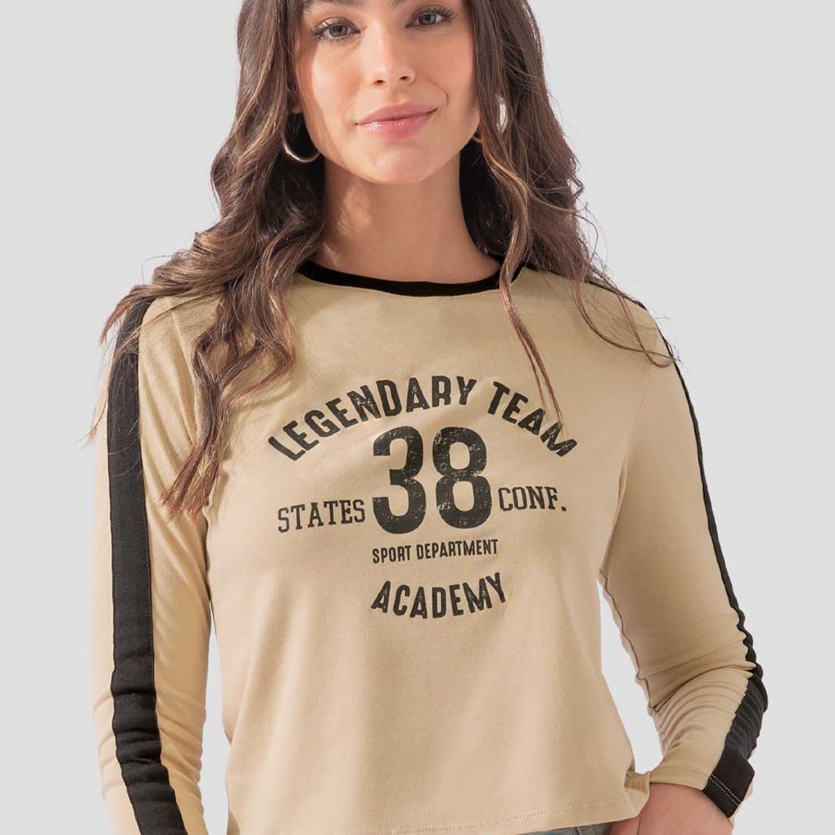 ATYPICAL - Camibuzo Mujer Latte Atypical 111186