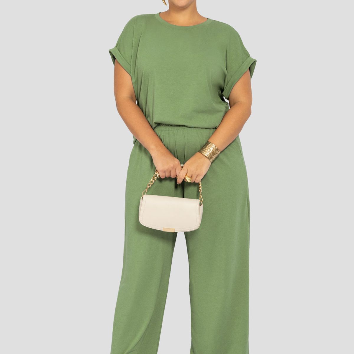 MARKETING PERSONAL - Conjunto Mujer Aceituna Mp 112239