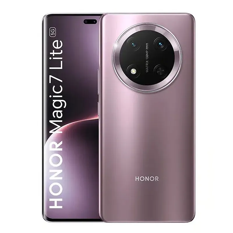 HONOR - Celular Honor Magic 7 Lite 256GB 8GB RAM MORADO TITANIO