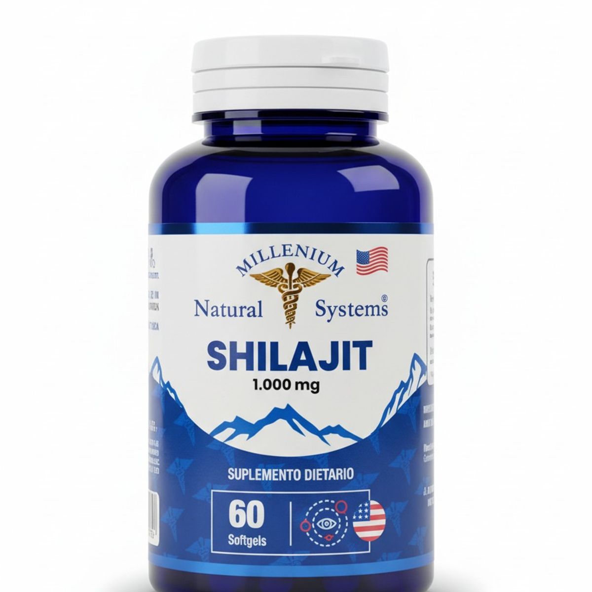 NATURAL SYSTEM - SUPLEMENTO SHILAJIT 1000MG X 60 SOFTGLES