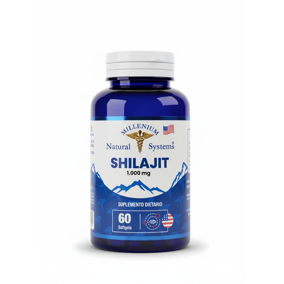 NATURAL SYSTEM - SUPLEMENTO SHILAJIT 1000MG X 60 SOFTGLES