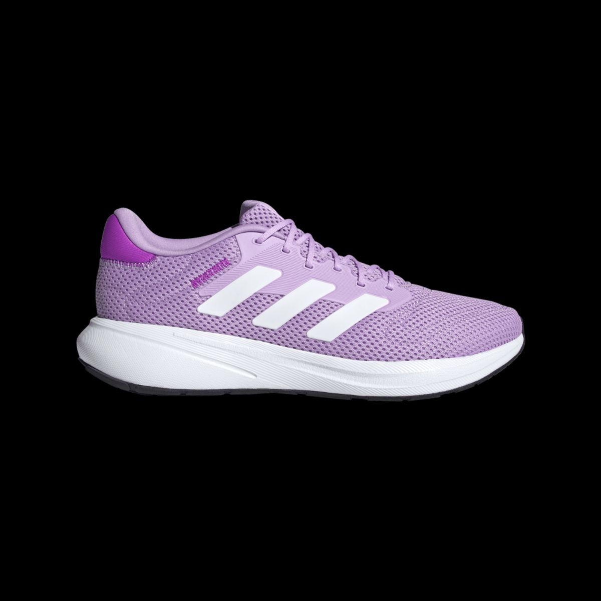 ADIDAS - Adidas Tenis Response Runner morado unisex para correr