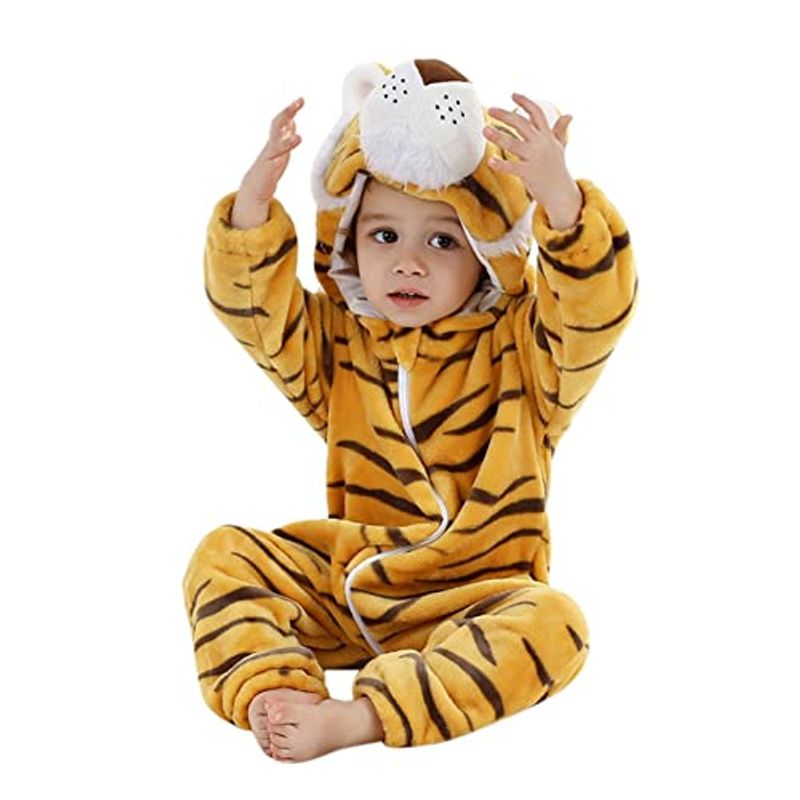 GENERICO - Disfraz Bebe Tiger Tigre Para Halloween Talla M