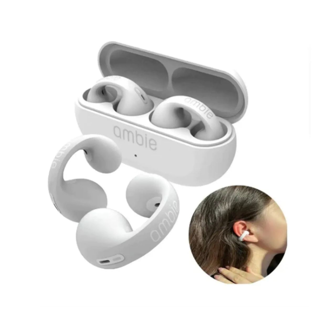 GENERICO - Audifonos Ambie Blanco