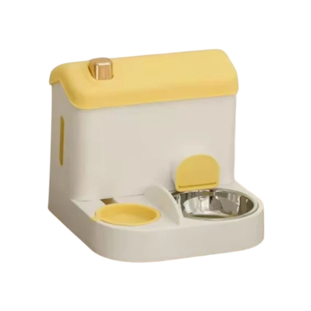 GENERICO - Plato Comedero Bebedero Dispensador Automático Perro Y Gato