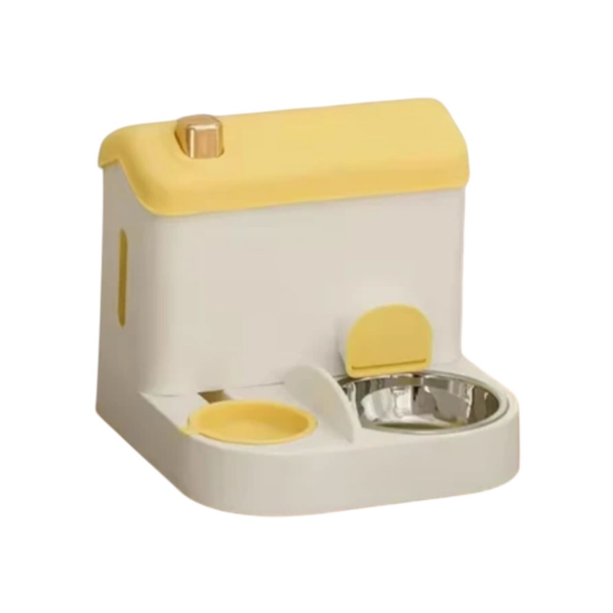 GENERICO - Plato Comedero Bebedero Dispensador Automático Perro Y Gato