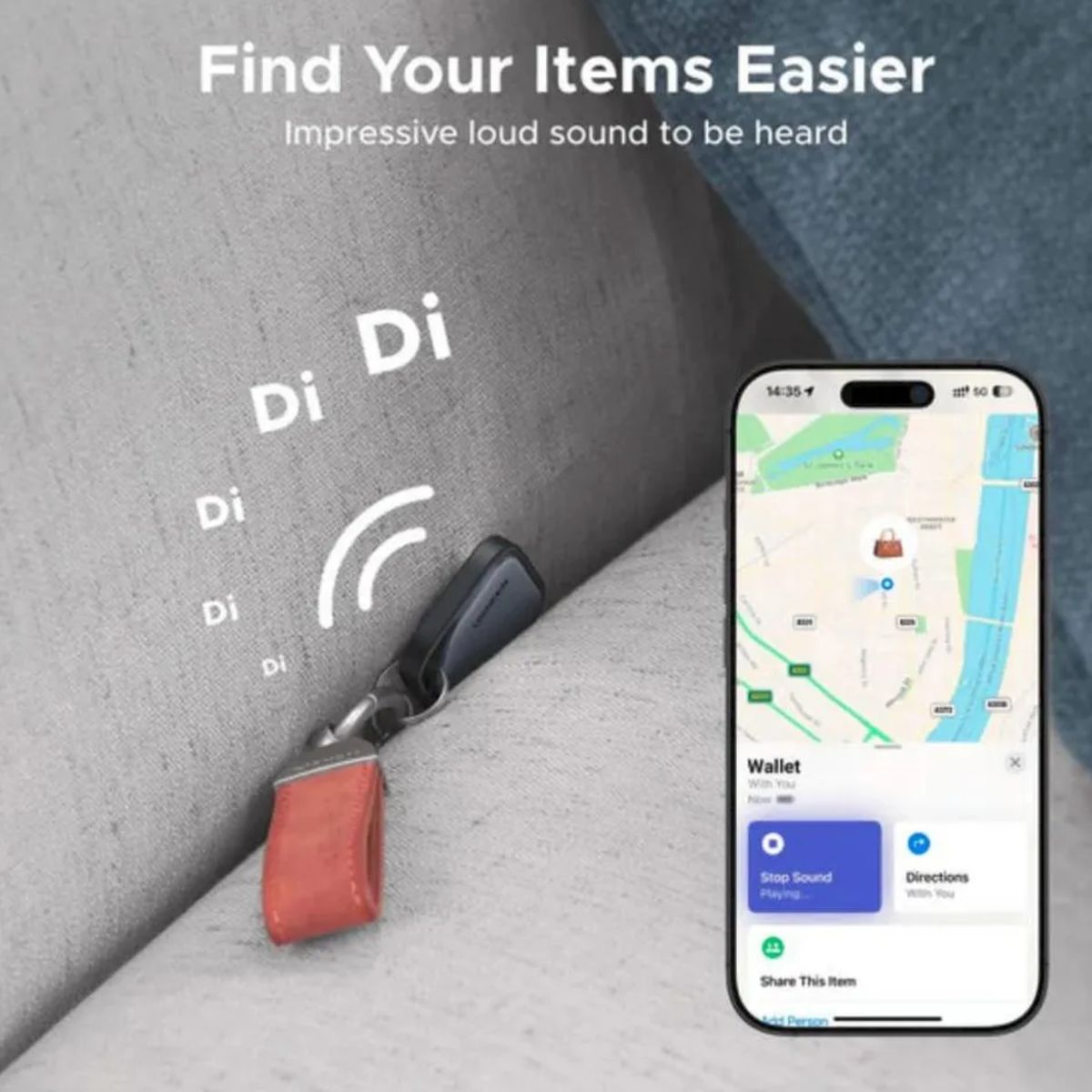 UGREEN - Buscador Inteligente Ugreen Finetrack Compatible Con Apple F