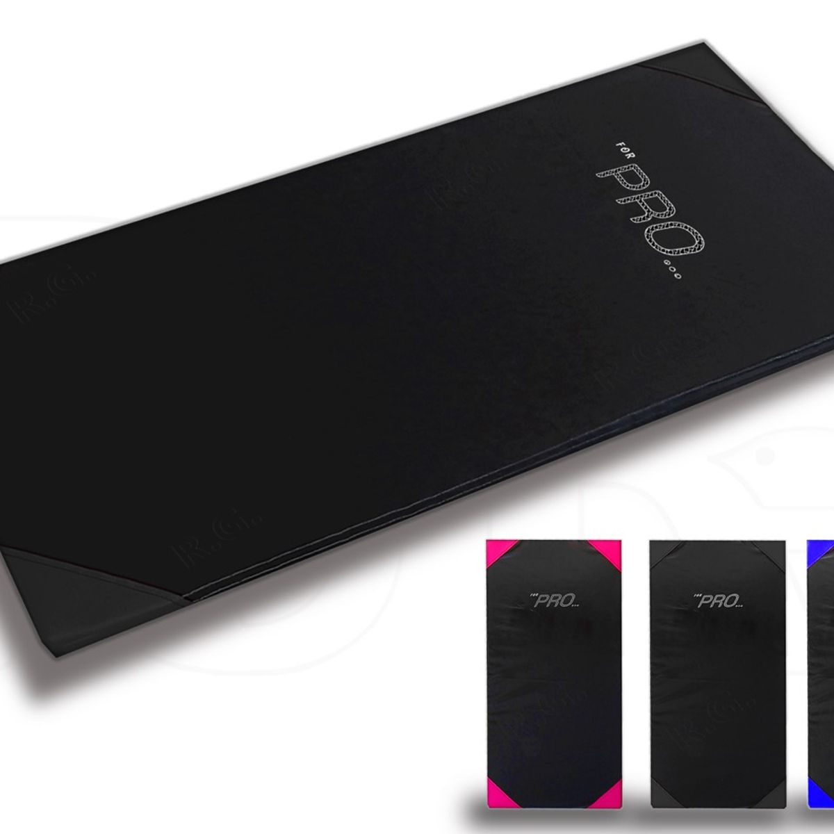 LAVEF - Colchoneta Deportiva Profesional Negro Yoga Pilates Gimnasio