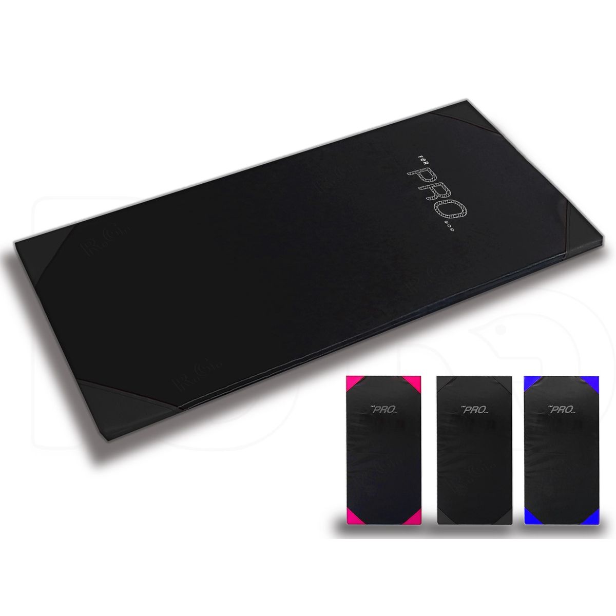 LAVEF - Colchoneta Deportiva Profesional Negro Yoga Pilates Gimnasio