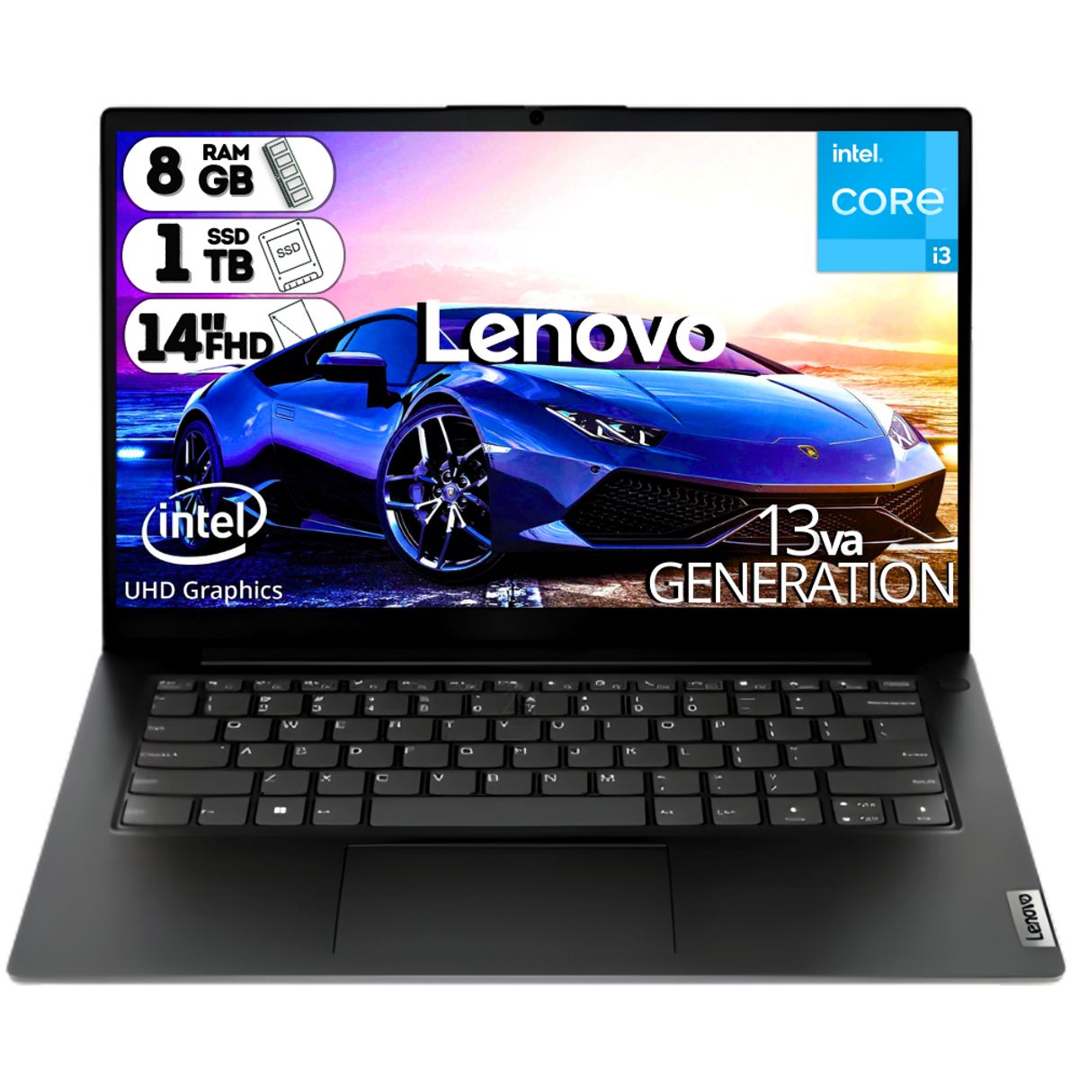 LENOVO - Portátil V14 G4 Intel Core I3 1315u Ram 8gb Ssd 1Tb 14 fhd