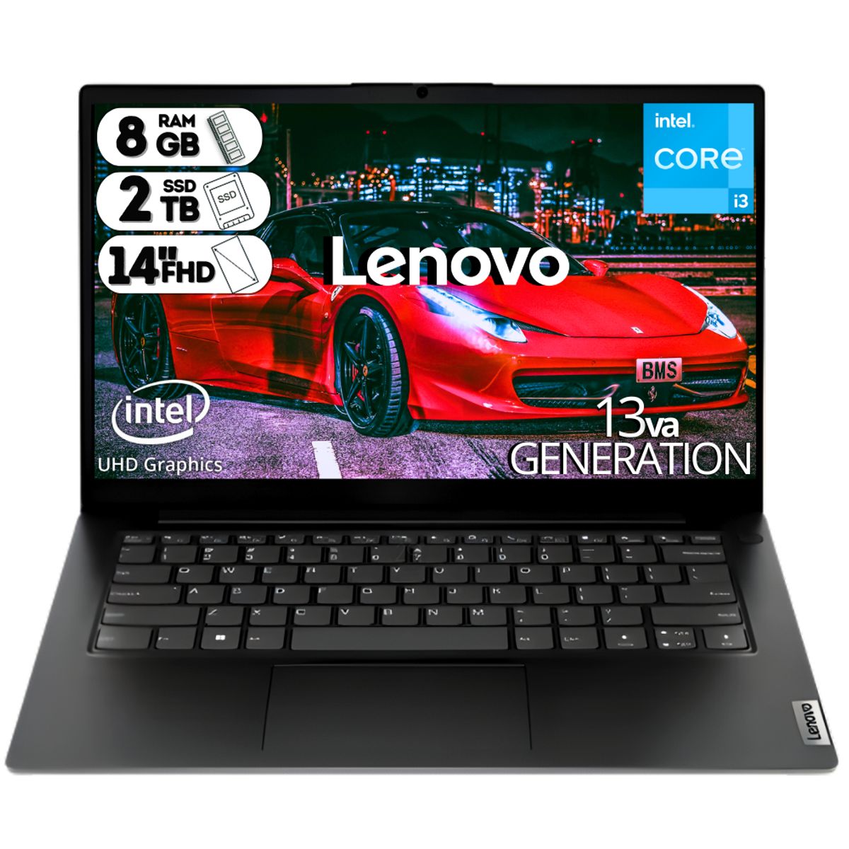 LENOVO - Portátil V14 G4 Intel Core I3 1315u Ram 8gb Ssd 2Tb 14 fhd